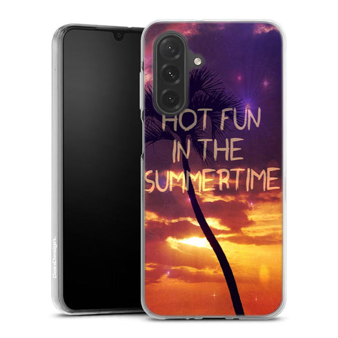 Coque Samsung Galaxy A26 5G Hot Fun in The Summertime | Housse silicone, antichocs, protection optimale - Motif floral