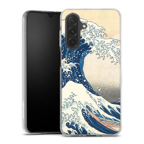 Coque Samsung Galaxy A26 5G Kanagawa Wave | Housse silicone, antichocs, protection optimale - Motif floral