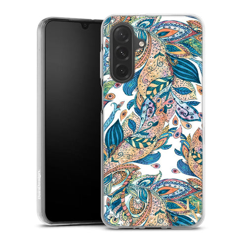 Coque Samsung Galaxy A26 5G Leaf | Housse silicone, antichocs, protection optimale - Motif floral Feuille