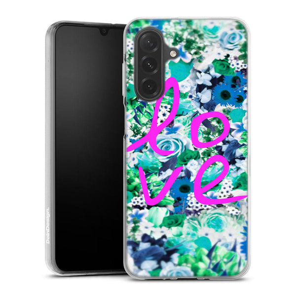 Coque Samsung Galaxy A26 5G Love Floral | Housse silicone, antichocs, protection optimale - Motif floral