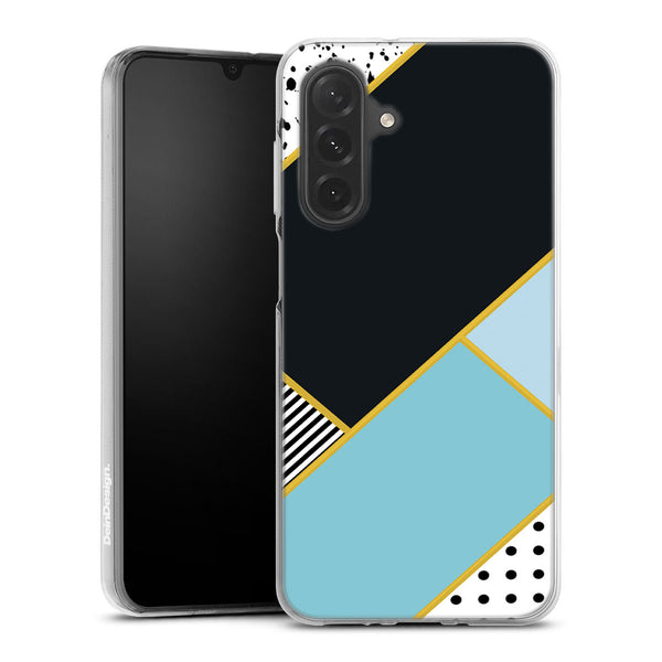 Coque pour Samsung A37 5G Minimal Blue Style
