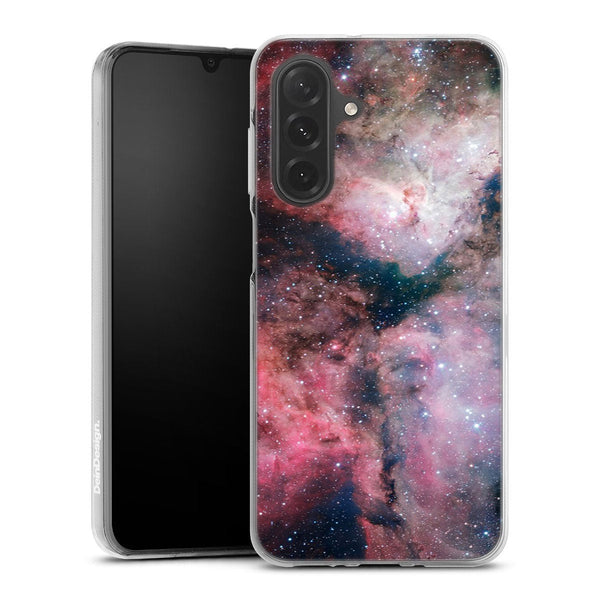 Coque Samsung Galaxy A26 5G Nebuleuse Carene | Housse silicone, antichocs, protection optimale - Motif floral