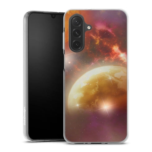 Coque Samsung Galaxy A26 5G New Solar System | Housse silicone, antichocs, protection optimale - Motif floral