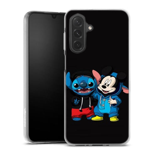 coque samsung a26 5G Stitch x the mouse
