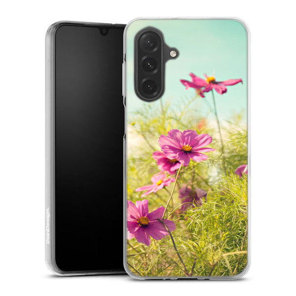 Coque Samsung Galaxy A26 5G Summer Cosmos | Housse silicone, antichocs, protection optimale - Motif floral
