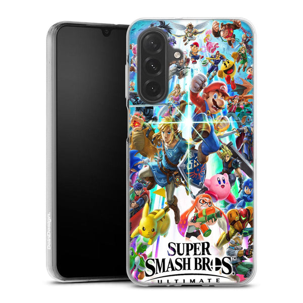 Coque Samsung Galaxy A26 5g Super smash bros ultimate | Housse silicone, Protection optimale - Motif Jeux video Gaming