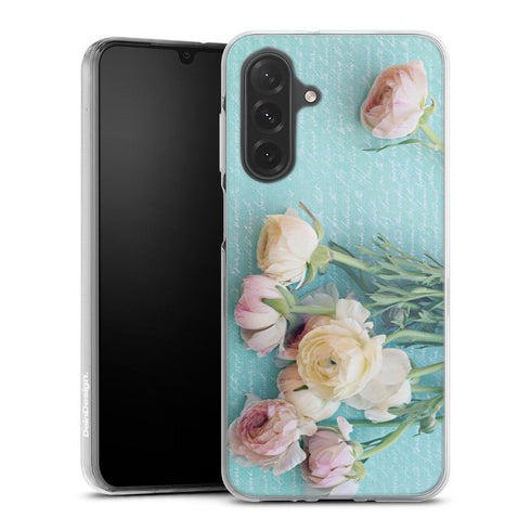 Coque Samsung Galaxy A26 5G XOXO | Housse Antichoc Silicone Souple, Ultra Fine, Protection intégrale, Motif Floral