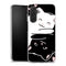 Chats Kawaii, style Ying et Yang, personnalisés sur Coque renforcée pour téléphones Samsung Serie A