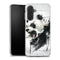 coque en silicone Samsung a27 5g angry Panda, motif animal en noir et blanc