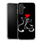 Coque Samsung Galaxy A27 5G Cats Love | Housse Antichoc Silicone Souple, Ultra Fine, Protection intégrale, Motif Animal Chat