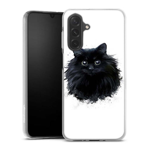 coque a27 5g chat noir, collection animaux domestiques, idée cadeau anniversaire ado