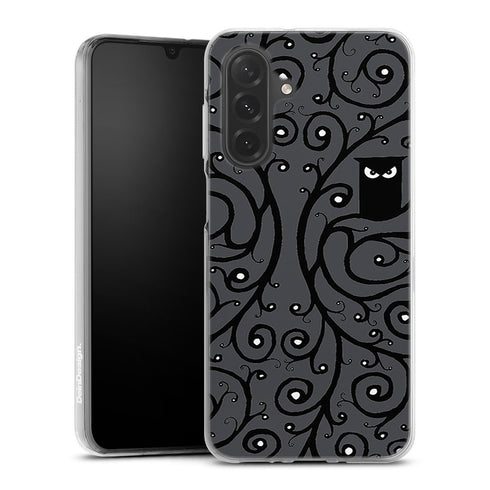 Hibou noir et blanc personnalisé sur coque de protection Samsung a27 5g