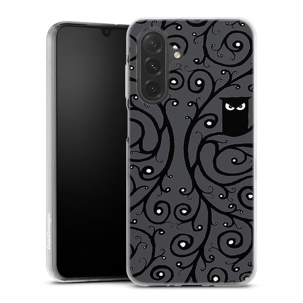 Hibou noir et blanc personnalisé sur coque de protection Samsung a27 5g