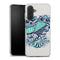 Hiboux Turquoises, pour les fans d'animaux, personnalisés sur coque de tel a27 Samsung