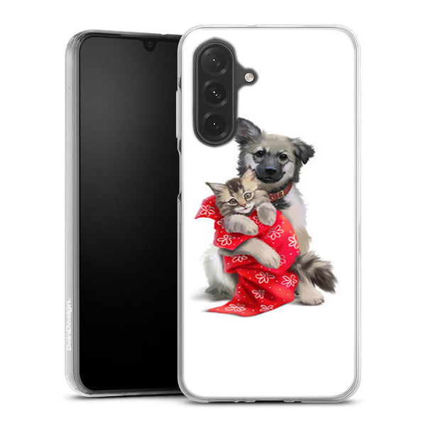 Coque Samsung Galaxy A37 5G Pluffy Cat