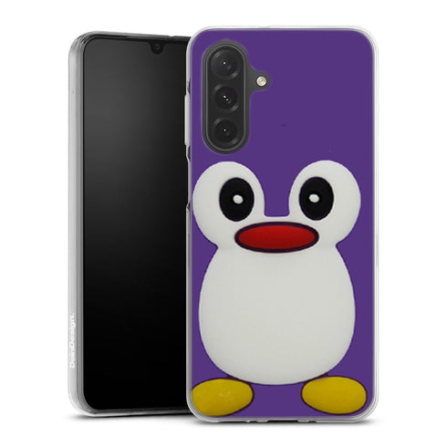 Coque Samsung Galaxy A27 5G Pingouin Violet