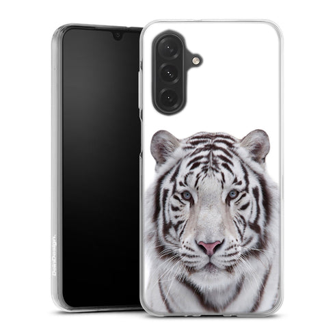 Tigre Blanc, Coque renforcée pour téléphones Samsung Serie A