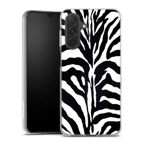 Zebre, image noir et blanc sur Coque renforcée pour téléphones Samsung Serie A