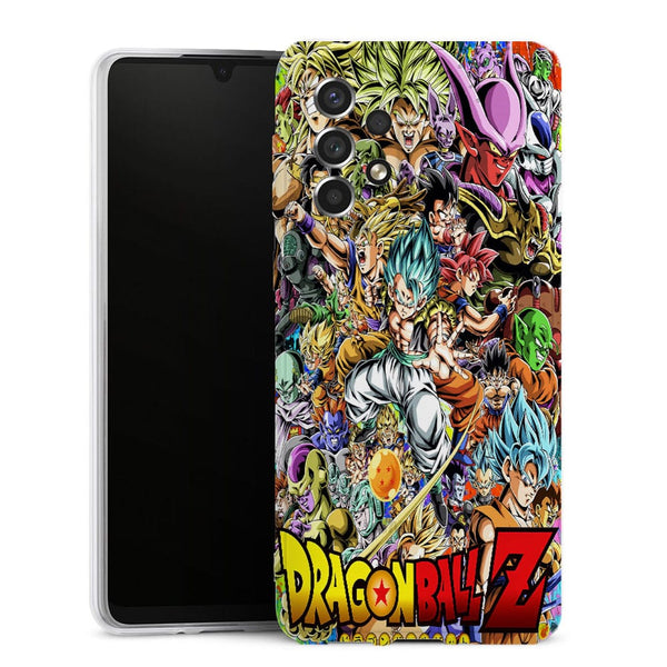 Coque Samsung Galaxy A33 5G Db Heroes Affiche| Housse Silicone, Etui Antichoc, Manga Dragon Ball z