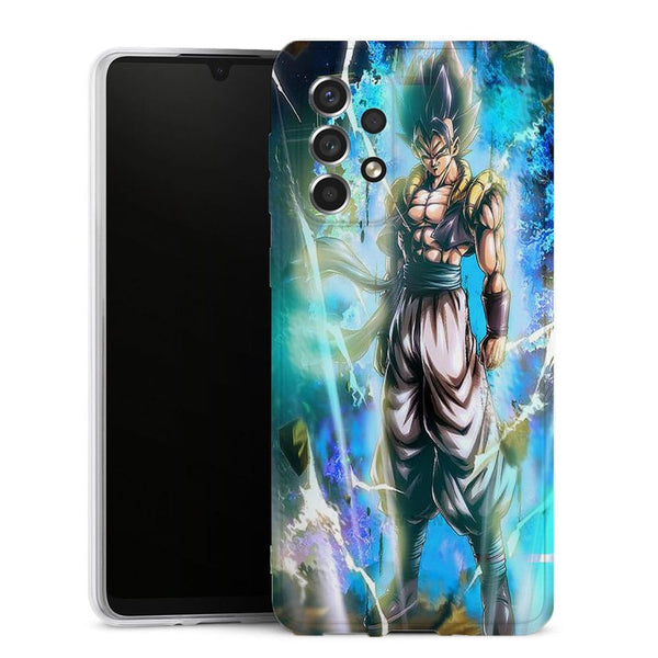 Coque Samsung Galaxy A33 5G Gogeta SSB | Housse Silicone Souple | Manga Dragon Ball z