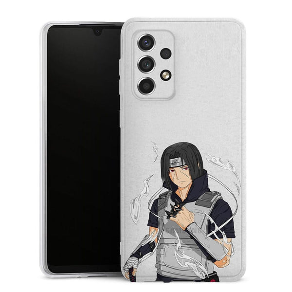 Coque Samsung Galaxy A33 5G Itachi Konoha | Housse Silicone | Étui antichoc | Manga Naruto
