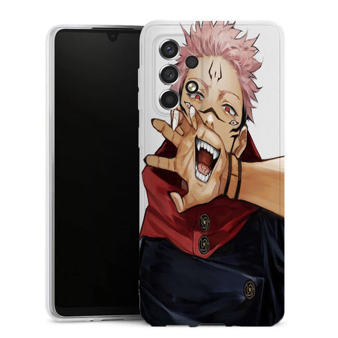 Coque Samsung Galaxy A33 5G Itadori Sukuna Transformation | Housse Silicone | Étui antichoc | Manga Naruto