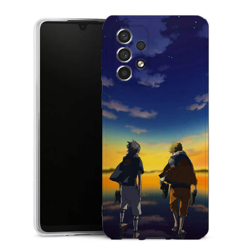 Coque Samsung Galaxy A33 5G Naruto & Sasuke Ciel Etoilé