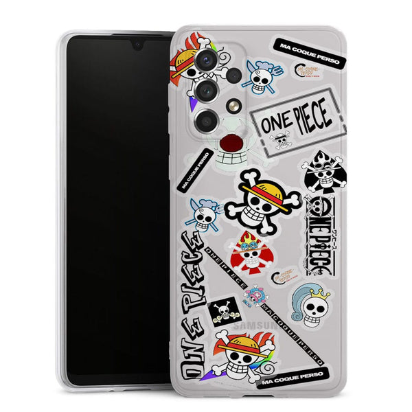 Coque Samsung Galaxy A33 5G One Piece Logo Patchwork