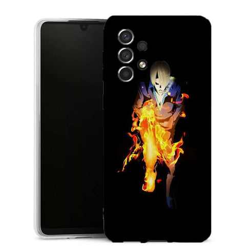 Coque Samsung Galaxy A33 5G One Piece Sanji Jambe En Feu