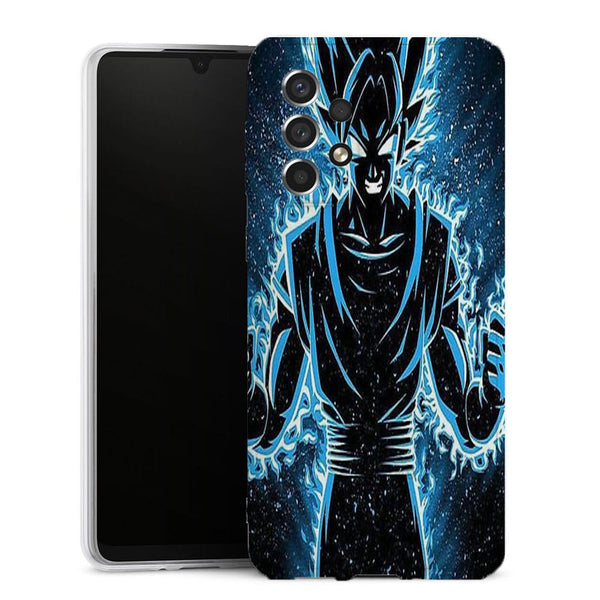 Coque Samsung Galaxy A33 5G Goku Electrique | Housse Silicone Souple | Manga Dragon Ball z
