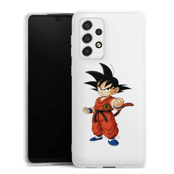 Coque Samsung Galaxy A33 5G Sangoku Petit | Housse Silicone Souple | Manga Dragon Ball z