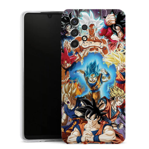 Coque Samsung Galaxy A33 5G Sangoku Evolution 2 | Housse Silicone Souple | Manga Dragon Ball z
