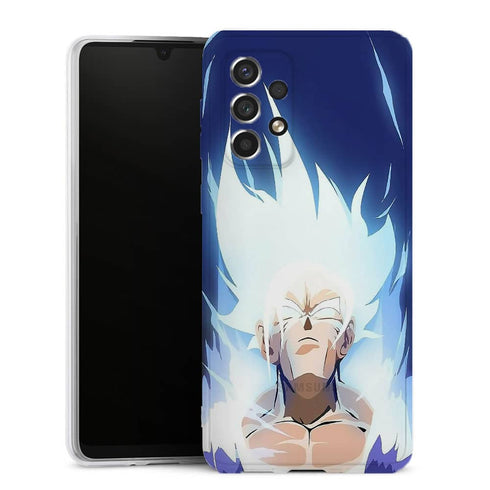 Coque Samsung Galaxy A33 5G Sangoku Ultra Instinct | Housse Silicone Souple | Manga Dragon Ball z