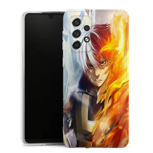 Coque Samsung Galaxy A33 5G Shoto todoroki ice and fire