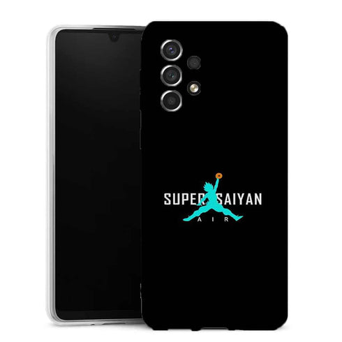 Coque Samsung Galaxy A33 5G Super Sayian Air | Housse Silicone Souple | Manga Dragon Ball z