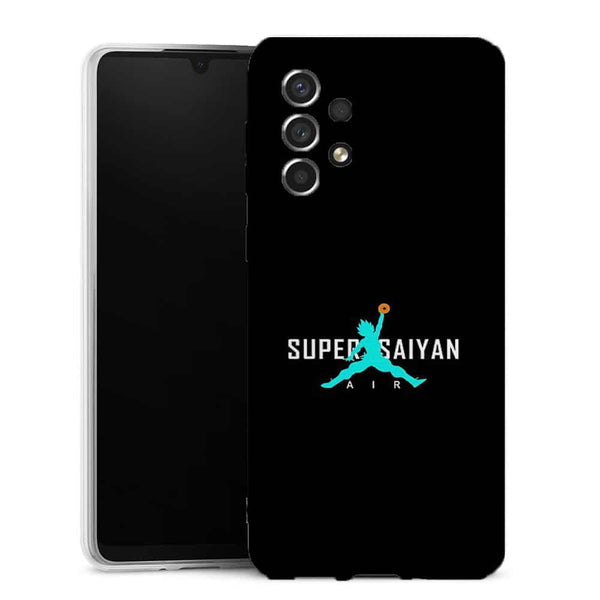 Coque Samsung Galaxy A33 5G Super Sayian Air | Housse Silicone Souple | Manga Dragon Ball z