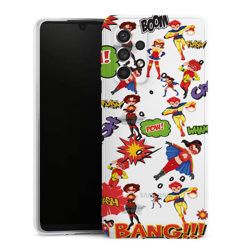 Coque Samsung Galaxy A33 5G Super Hero Blanc | Housse Silicone Souple | Manga Dragon Ball z