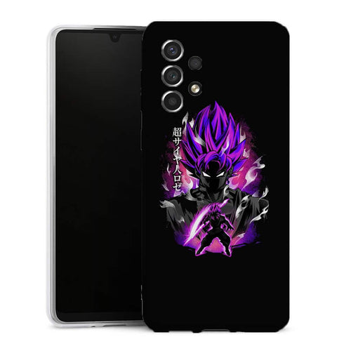 Coque Samsung Galaxy A33 5G Super Rose Power | Housse Silicone Souple | Manga Dragon Ball z