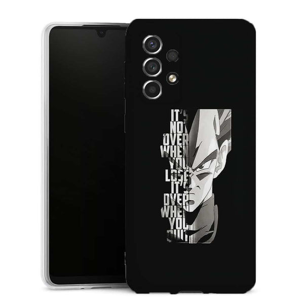 Coque Samsung Galaxy A33 5G Vegeta Not Over | Housse Silicone Souple | Manga Dragon Ball z