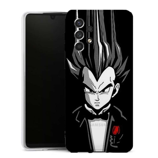 Coque Samsung Galaxy A33 5G Vegeta Parrain | Housse Silicone Souple | Manga Dragon Ball z