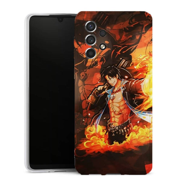 Coque Samsung Galaxy A33 5G Ace Fire Portgas