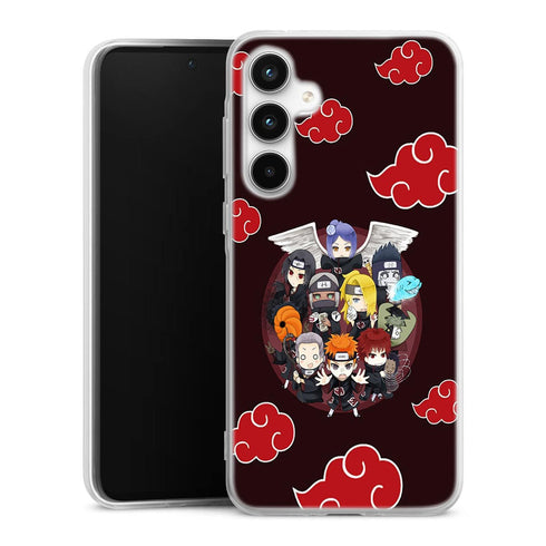 Coque Samsung Galaxy A35 Chibi Akatsuki Montage
