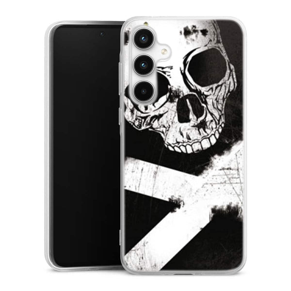 Coque Samsung A35 5G Tête de Mort Pirate