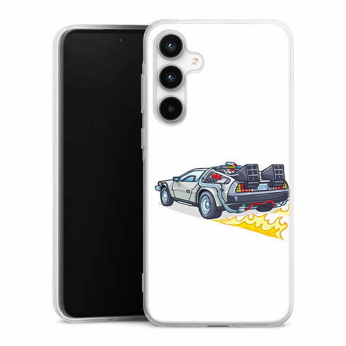 Coque Telephone Samsung Galaxy A35 5G originale Delorean retour vers le futur