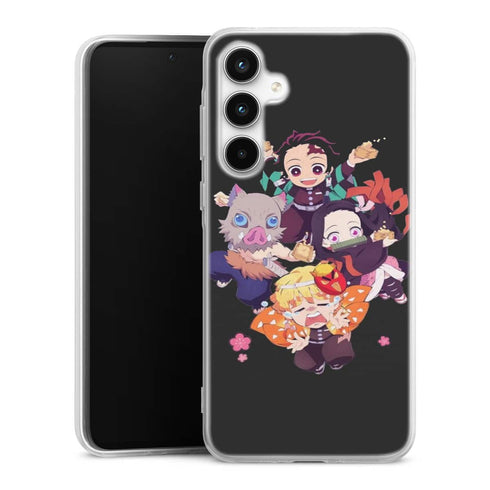 Coque Samsung Galaxy A35 Demon Slayer Chibi