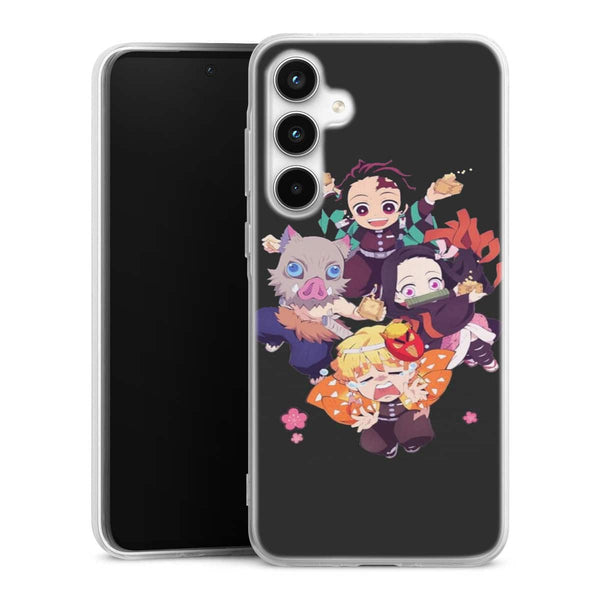 Coque Samsung Galaxy A35 Demon Slayer Chibi