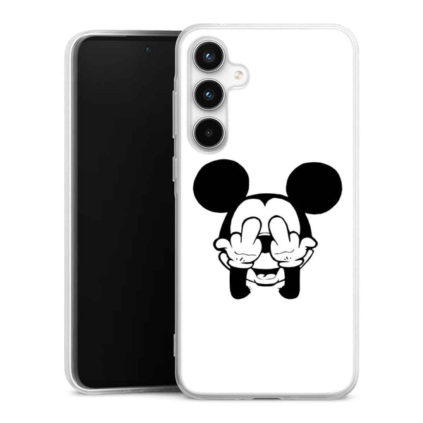 Coque téléphone Samsung A35 5g Doigt d'honneur Fuck the Mouse