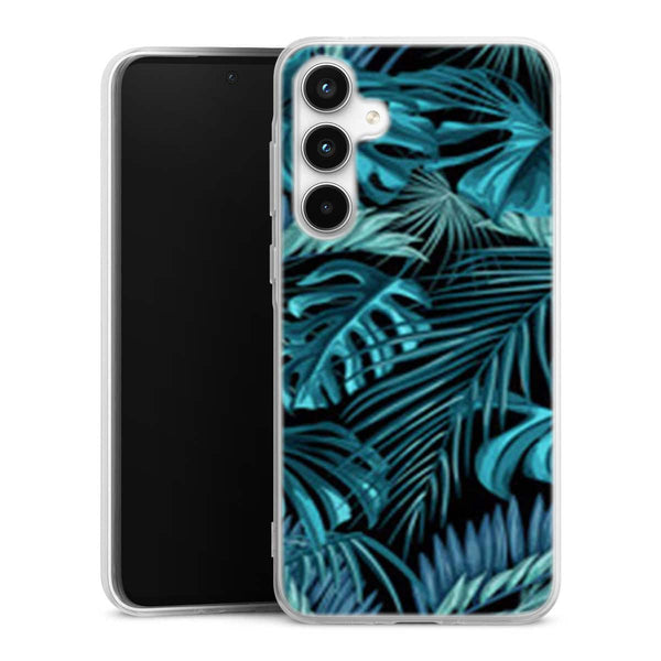 Coque pour Samsung a35 Feuillage Tropical