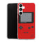 Coque Samsung a35 5g mobile Game Boy Rouge