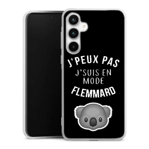 Coque Samsung A35 5g Je peux pas je suis en mode Flemard